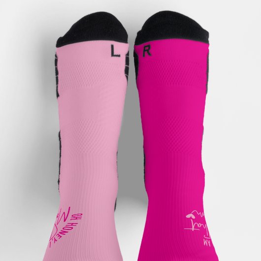 Oh, Schatz, ich bin die Mutter. | Funny Sassy Mama Socken (Oben)