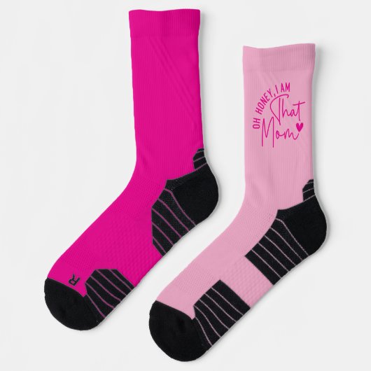 Oh, Schatz, ich bin die Mutter. | Funny Sassy Mama Socken (Links)