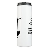 Oh, Schatz, ich bin die Mutter. | Funny Sassy Mama Thermosbecher (Rückseite)