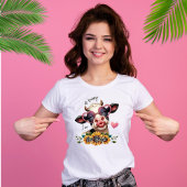 Oh, Schatz, ich bin Heifer - Pucker up Lips Kuh T-Shirt