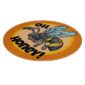 Oh, Schatz! Niedliche Biene Schneidebrett (Ecke)