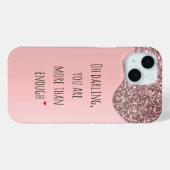 Oh, Schätzchen Sie sind mehr als genug Case-Mate iPhone Hülle (Rückseite (Horizontal))