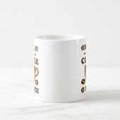 Oh, schau! Es ist Kaffee O'Clock Kaffeetasse (Mittel)