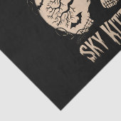 Oh schau Sky Kittens Halloween Funny Bats Lover Seidenpapier (Ausschnitt)