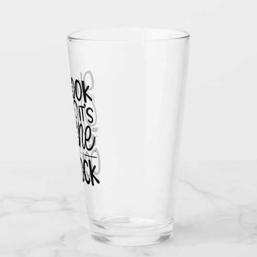 Oh, schauen Sie. Glas (Links)