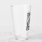 Oh, schauen Sie. Glas (Rechts)