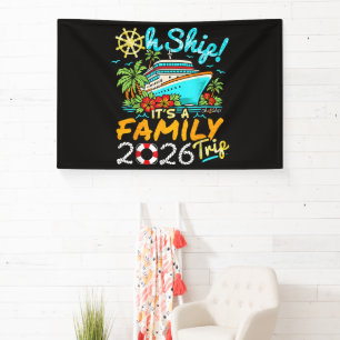 oh Schiff, es ist eine Familienreise 2026 passende Banner