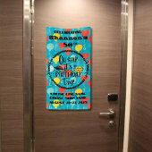 Oh Schiff Es ist eine Kreuzfahrt zum Geburtstag Banner