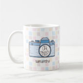 Oh, schläfst! Blue Pastell Camera Kaffeemaschine T Kaffeetasse (Links)