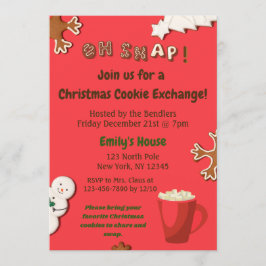 Oh schläfst! Einladung zum Austausch von Weihnacht