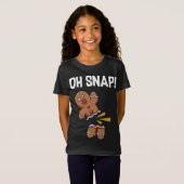 Oh, schläfst! Funny Gingerbread Man Cookie Weihnac T-Shirt (Vorne ganz)