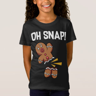 Oh, schläfst! Funny Gingerbread Man Cookie Weihnac T-Shirt