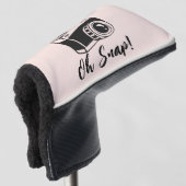 Oh, schläfst! - Funny und Niedlich Golf Headcover (3/4 Vorderseite)