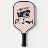 Oh, schläfst! - Funny und Niedlich Pickleball Schläger (Rückseite)