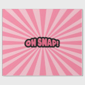 Oh, schläfst! geschenkpapier (Flach)