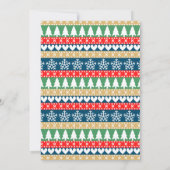 Oh, schläfst! Gingerbrei Cookie Kinderdusche Dankeskarte (Rückseite)