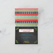 Oh, schläfst! Gingerbrei Cookie Kinderdusche Dankeskarte (Innenseite)