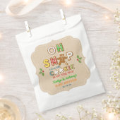 Oh, schläfst! Gingerbrei Cookie Kinderdusche Geschenktütchen (Ausgeschnitten)
