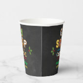 Oh, schläfst! Gingerbrei Cookie Kinderdusche Pappbecher (Rechts)