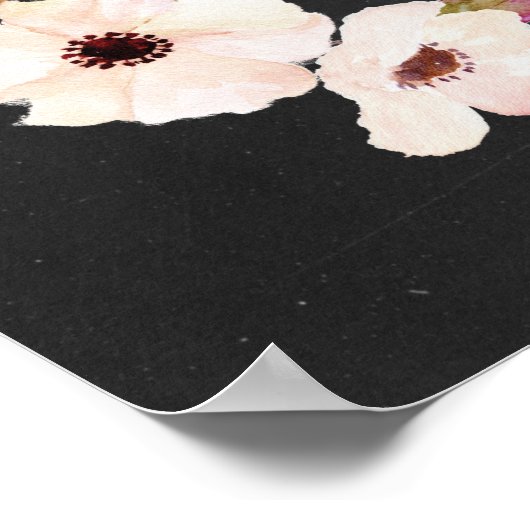 Oh, schläfst! Hashtag Wedding Poster (Ecke)