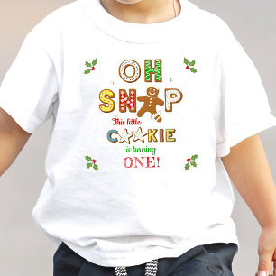 Oh, schläfst! Lebkuchenkoch jedes Alter Geburtstag Baby T-shirt
