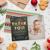 Oh, schläfst! Lebkuchenkoch jedes Alters Geburtsta Dankeskarte