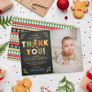 Oh, schläfst! Lebkuchenkoch jedes Alters Geburtsta Dankeskarte