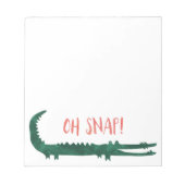 Oh, schläfst! notizblock (Vorderseite)