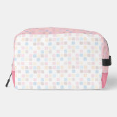 Oh, schläfst! Pink Pastellkamera Waschbeutel (Rückseite)