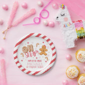 Oh schläfst unser kleines Cookie Party Plate - Cus Pappteller (Party)