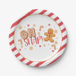 Oh schläfst unser kleines Party Plate - WH - Junge Pappteller