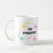 Oh, schläfst! Wissenschaftsneuron Biologielehrer F Kaffeetasse (Links)