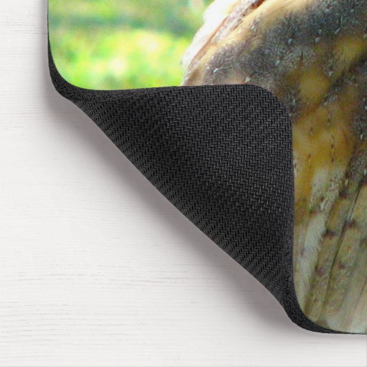 Oh Schleiereule Mousepad (Ecke)