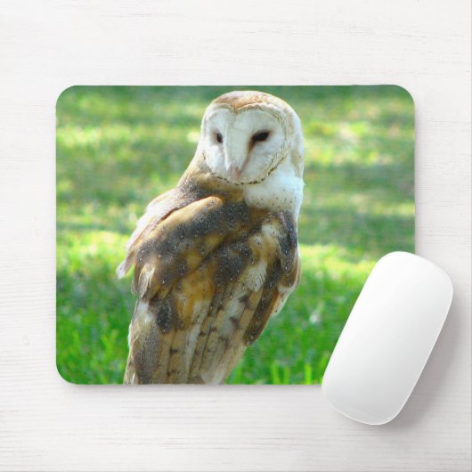 Oh Schleiereule Mousepad (Mit Mouse)