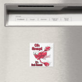 Oh, schnappen Sie die Krabbensaison mit lustiger a Magnet (In Situ (Geschirrspüler))