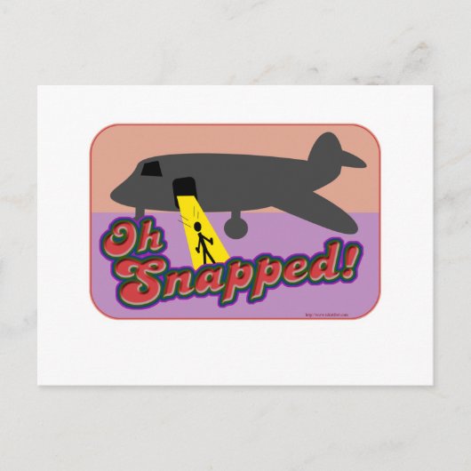 Oh, Schnappschuss! Postkarte (Vorderseite)