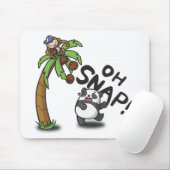 Oh Schnellpanda u. Affe Mousepad (Mit Mouse)