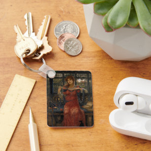 Oh Schwalbe, Schwalbe von John Melhuish Strudwick Schlüsselanhänger