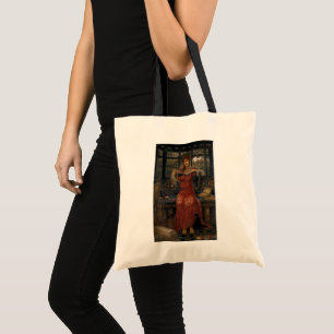 Oh Schwalbe, Schwalbe von John Melhuish Strudwick Tragetasche