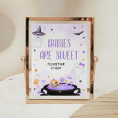 Oh Sheet Boo-y Halloween Babies sind süß Poster