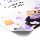 Oh Sheet Boo-y Halloween Babies sind süß Poster (Ecke)