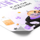 Oh Sheet Boo y Halloween Baby Duwer Windelwanne Wi Poster (Ecke)