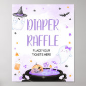 Oh Sheet Boo y Halloween Baby Duwer Windelwanne Wi Poster (Vorne)