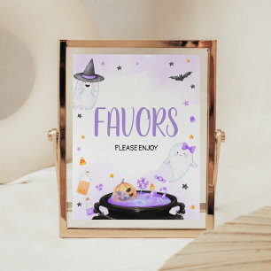 Oh Sheet Boo-y Halloween Baby Shower Favoriten Poster