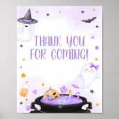 Oh Sheet Boo-y Halloween Danke, dass du gekommen b Poster (Vorne)