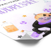 Oh Sheet Boo-y Halloween Envelope Station Poster (Ecke)