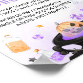 Oh Sheet Boo y Halloween Spate Night Diapers Poster (Ecke)