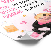 Oh Sheet Ghoul Halloween Baby Dusche Mama Osa Bar Poster (Ecke)