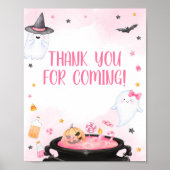 Oh Sheet Ghoul Halloween Danke, dass du gekommen b Poster (Vorne)