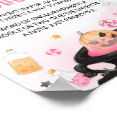 Oh Sheet Ghoul Halloween Spate Night Diapers Poster (Ecke)